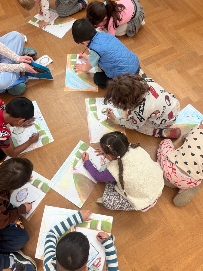 Nieuws uit de kleutergroepen: museum bezoek